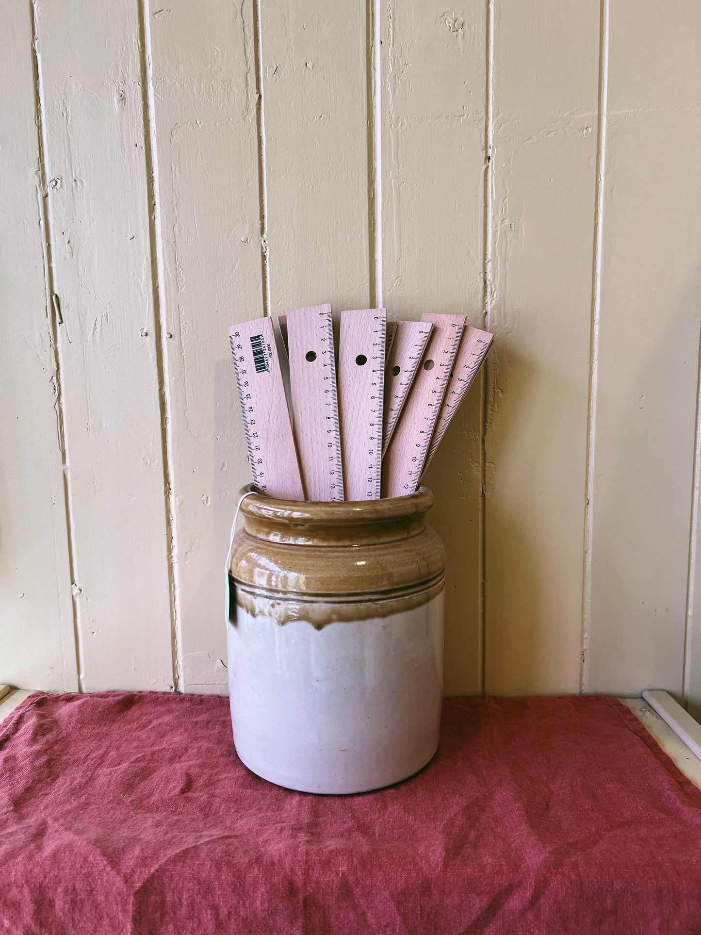 M+R Beechwood 30cm Ruler