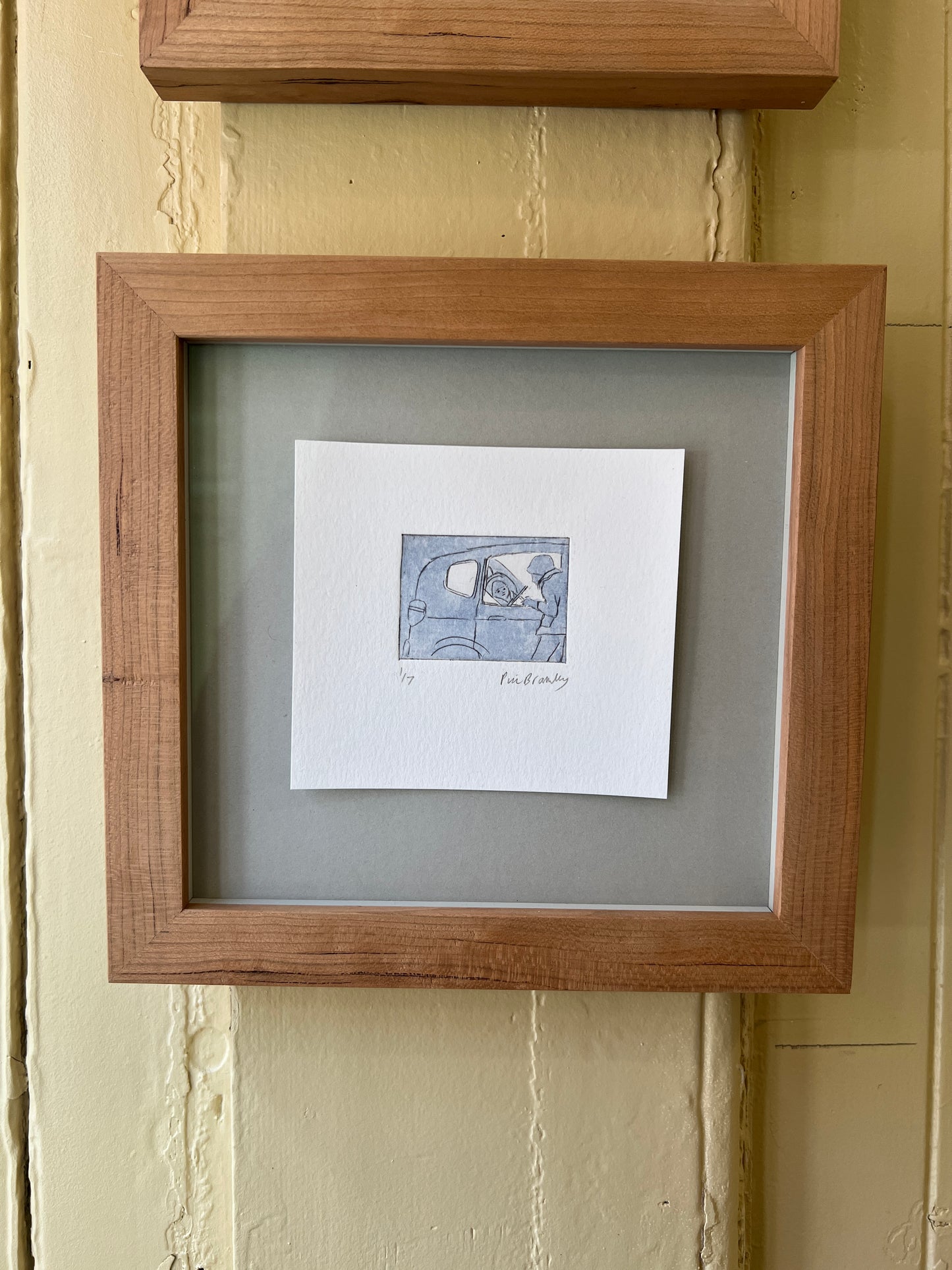 Pia Bramley - Scraping ice from the window